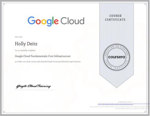 Google Cloud Fundamentals